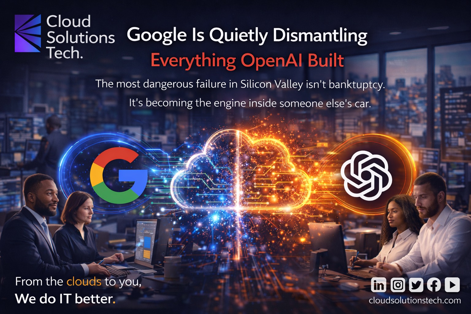 Google vs OpenAI: The Quiet AI Platform War That Could Reshape the Internet
