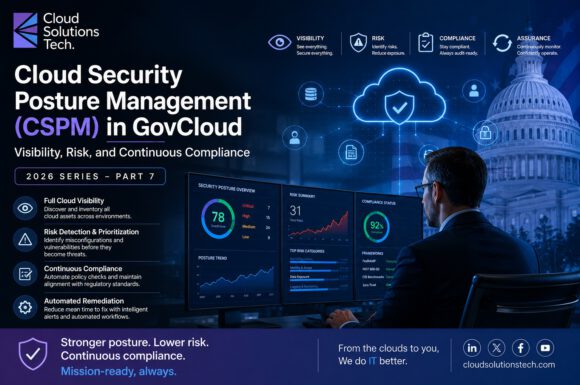 Cloud Security Posture Management (CSPM) in GovCloud