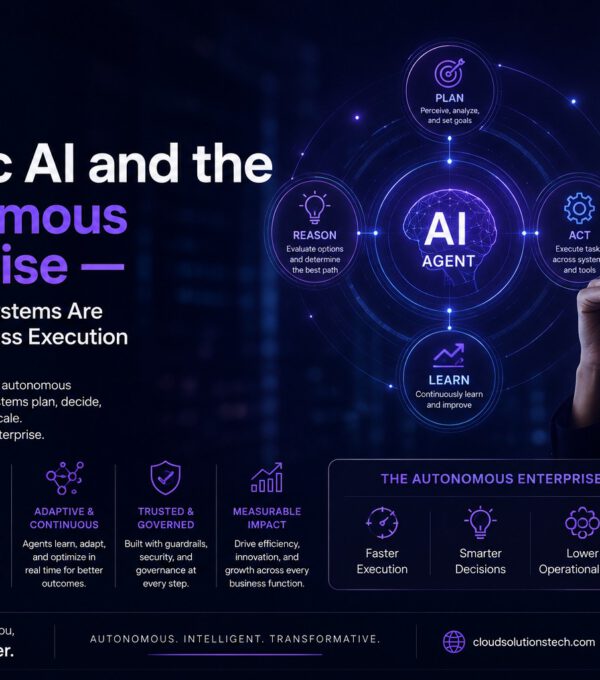 Agentic AI and the Autonomous Enterprise.